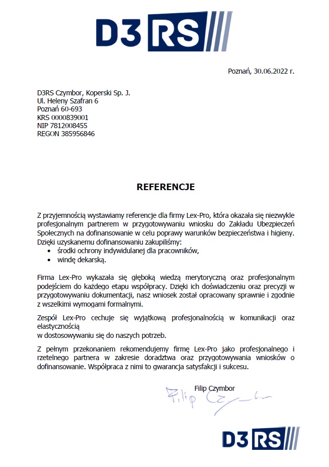 Referencja klienta 4